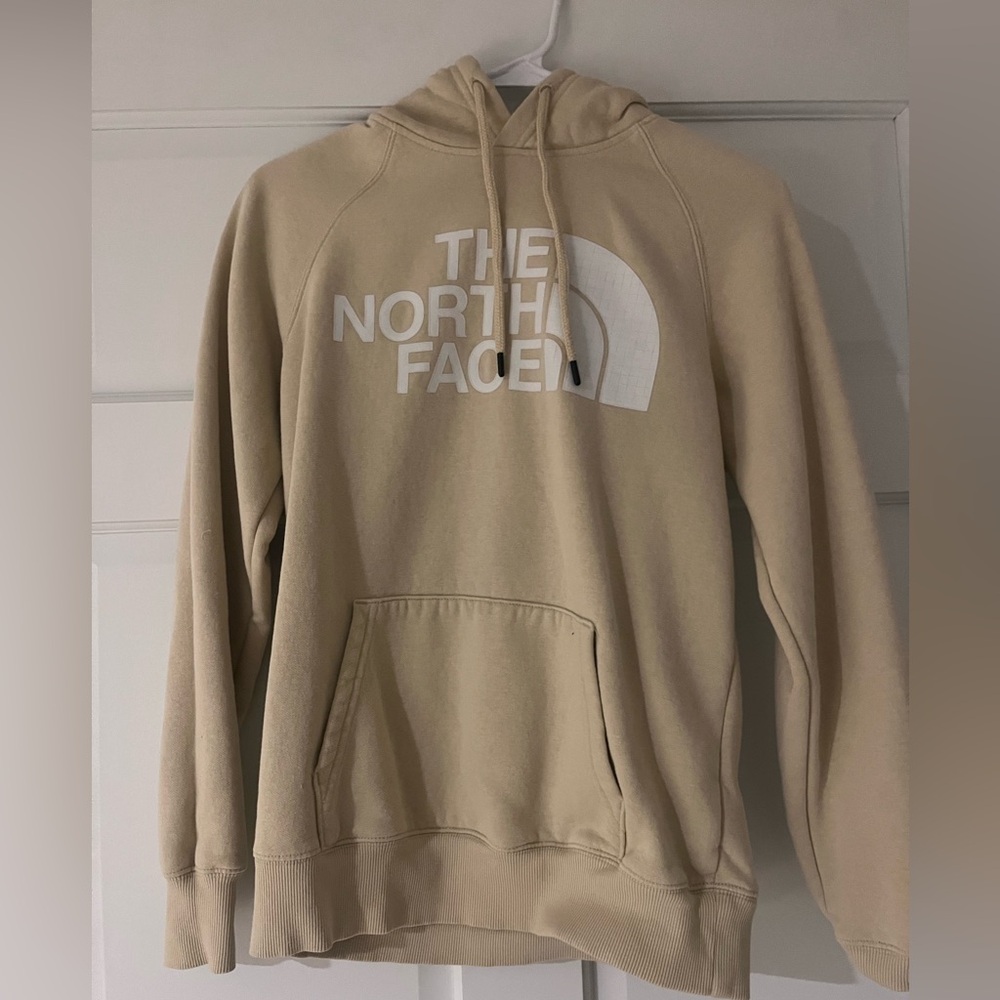 Tanish (beige) lightweight north face hoodie